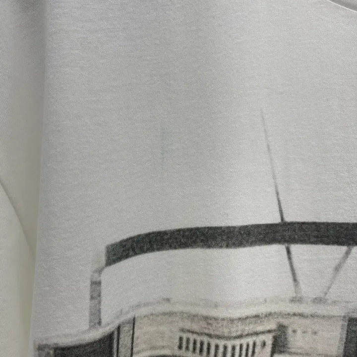 [BUNJANG] System Homme One-Point Graphic T-Shirt / 시스템옴므 원포인트 반팔티셔츠