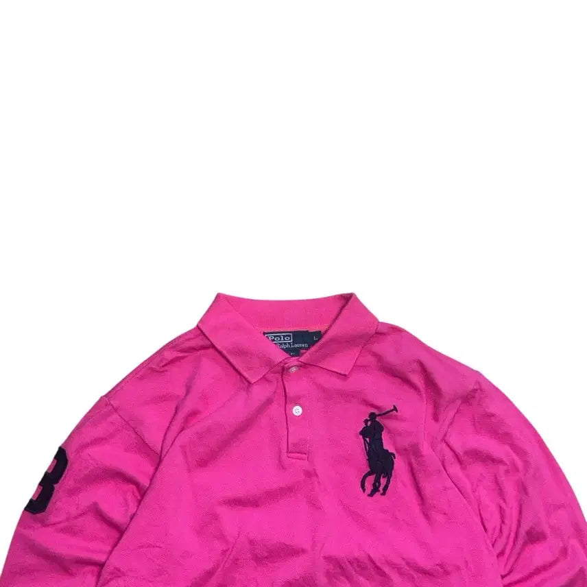 [BUNJANG] Polo Ralph Lauren Big Pony Chieftain Long Sleeve Rugby T-Shirt / 폴로 랄프로렌 빅포니 치프키프 긴팔 럭비 티셔츠