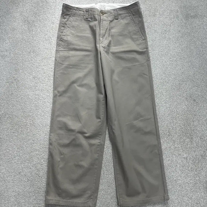 [SOLD OUT] 퍼스트플로어 더 치노팬츠 와이드 테이퍼드 샌드색상