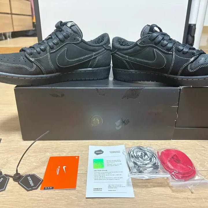 [BUNJANG] Air Jordan 1 Travis Scott Low Black Phantom / 조던1 트래비스 스캇 로우 블랙 팬텀 270