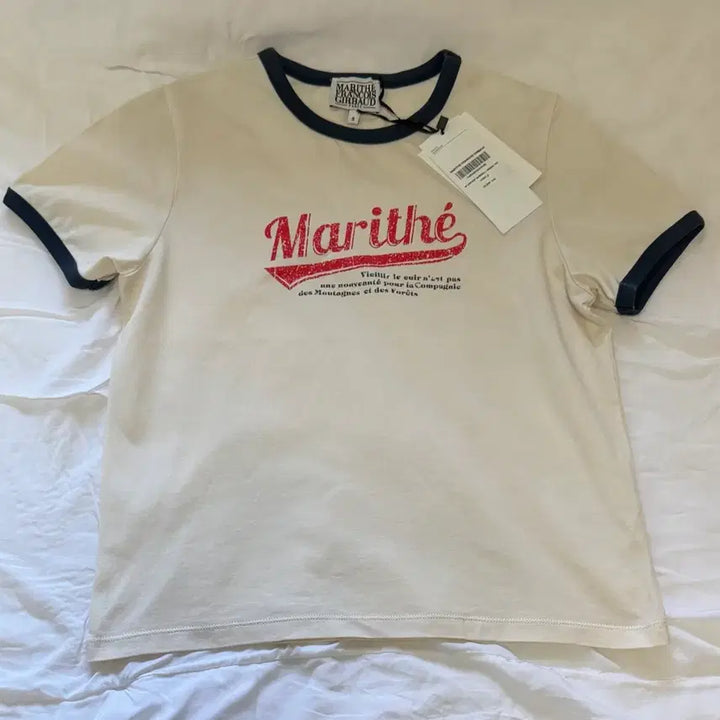 [BUNJANG] Marithe Francois Girbaud Baseball Ringer T-Shirt / 마리떼 베이스볼 링거티 s