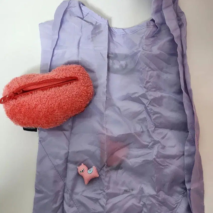 [BUNJANG] BT21 Tata Basket Pouch Keyring / BT21 타타 장바구니 키링