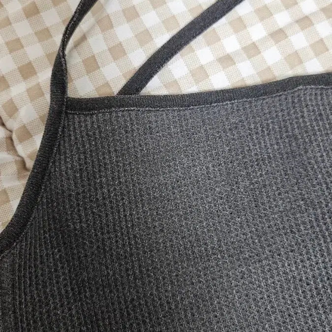 [BUNJANG] Washed Bustier Vest / 고퀄 워싱 뷔스티에 조끼