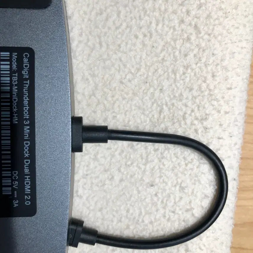 [SOLD OUT] caldigit thunderbolt 3 mini dock