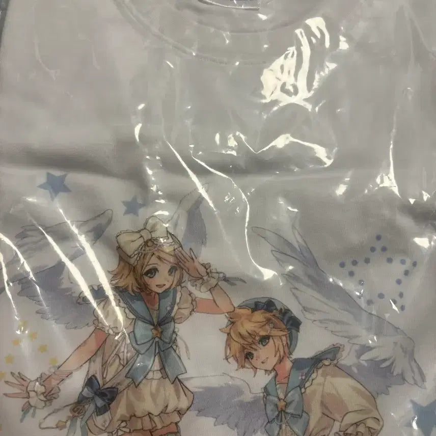 [BUNJANG] Rin Len Half-Sleeve T-Shirt (Popup Store Limited Edition) / 린렌 미개봉 반필티 미쿠 팝업 티셔츠