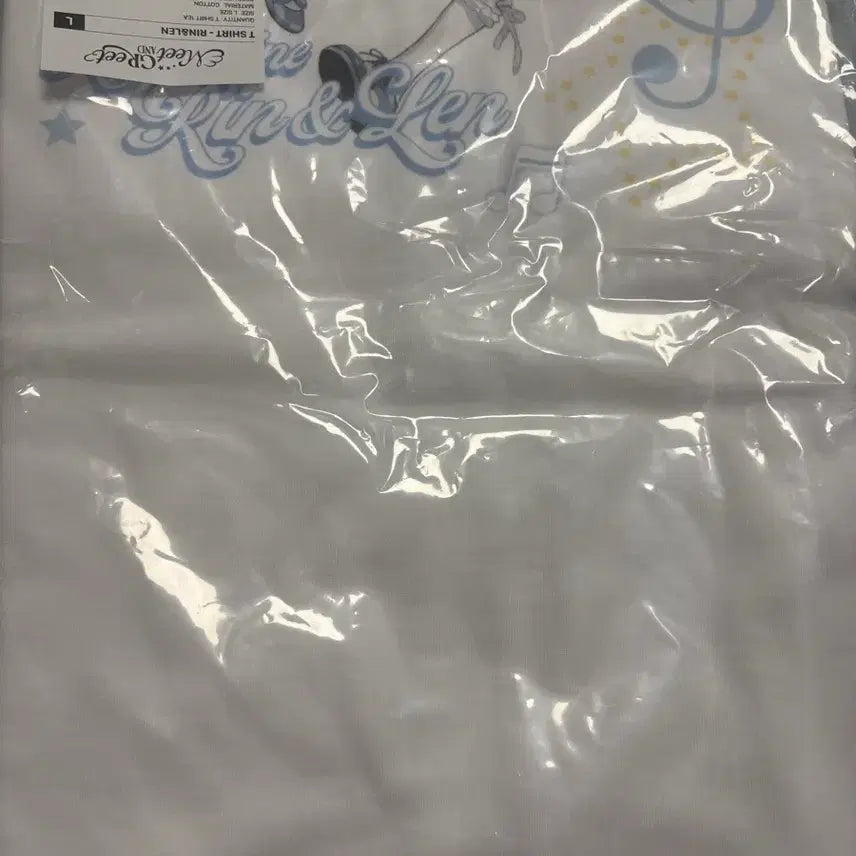 [BUNJANG] Rin Len Half-Sleeve T-Shirt (Popup Store Limited Edition) / 린렌 미개봉 반필티 미쿠 팝업 티셔츠