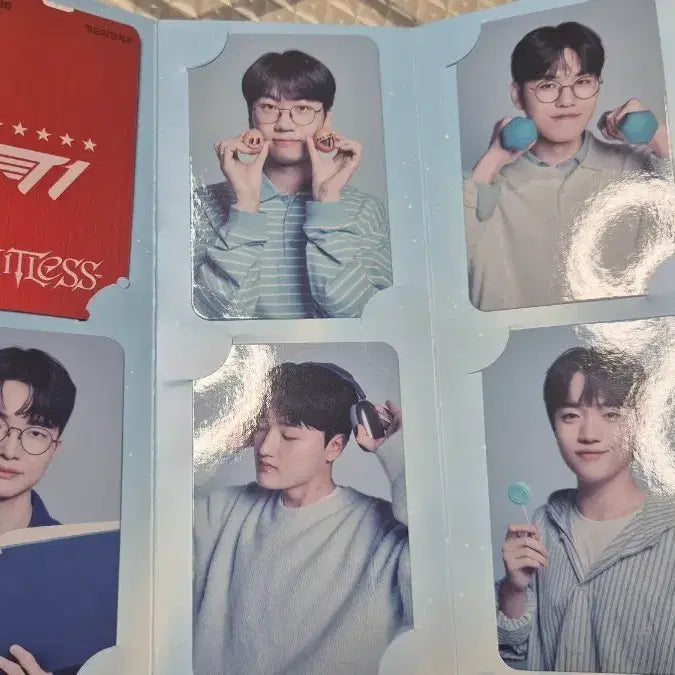 [BUNJANG] T1 Woori Bank Collaboration Limited Edition Photocard Set / T1 티원 우리은행 포토카드 세트
