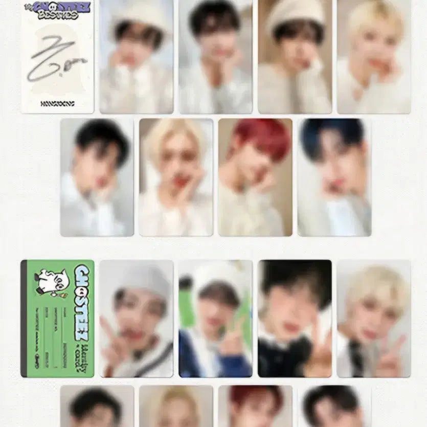 [BUNJANG] ATEEZ Seonghwa Split Set Photocard, Postcard, and ID Photo Set / 성화)에이티즈 에이티니 7기 멤버쉽 분철