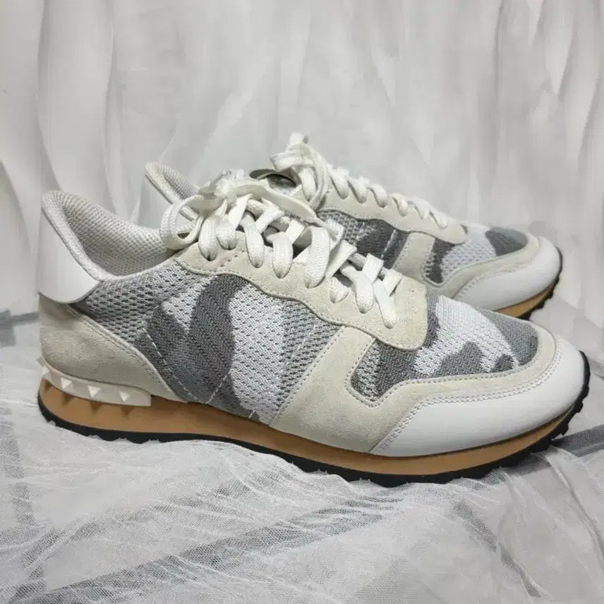 [BUNJANG] Valentino Camouflage Rockrunner Sneakers / VALENTINO 발렌티노 카모플라쥬 락러너 스니커즈