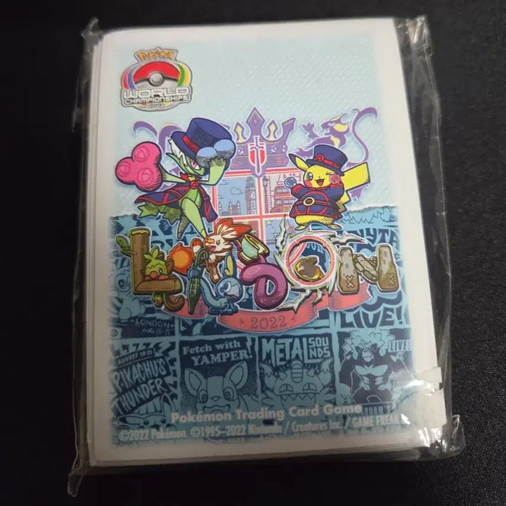 [BUNJANG] Pokemon Card Sleeves 2022 World Championships / 포켓몬 카드 슬리브 2022 월드챔피언십
