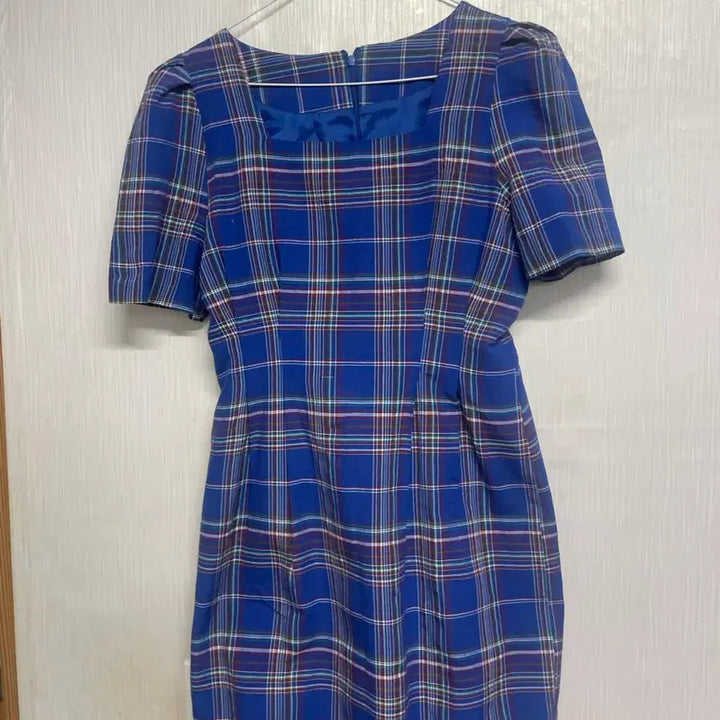 [BUNJANG] Vintage Checkered Mini Dress / 빈티지 원피스
