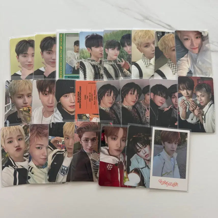 [BUNJANG] BOYNEXTDOOR Riwoo Bundle Set Photocard / 보넥도 리우 포카 일괄 양도