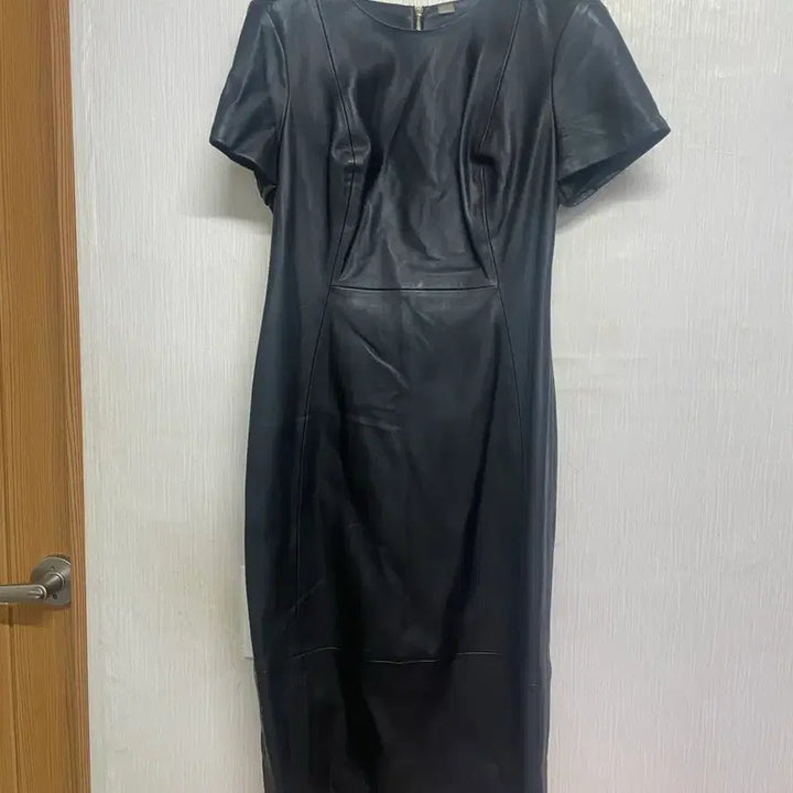 [BUNJANG] Calvin Klein Leather Dress / 캘빈클라인 가죽 원피스