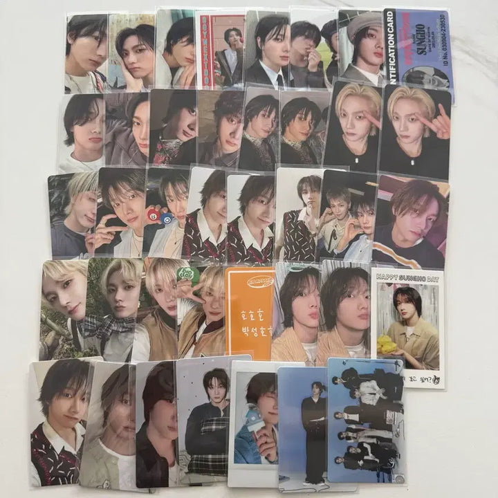 [BUNJANG] BOYNEXTDOOR Sung-ho Bundle Set Photocard / 보넥도 성호 포카 일괄 양도