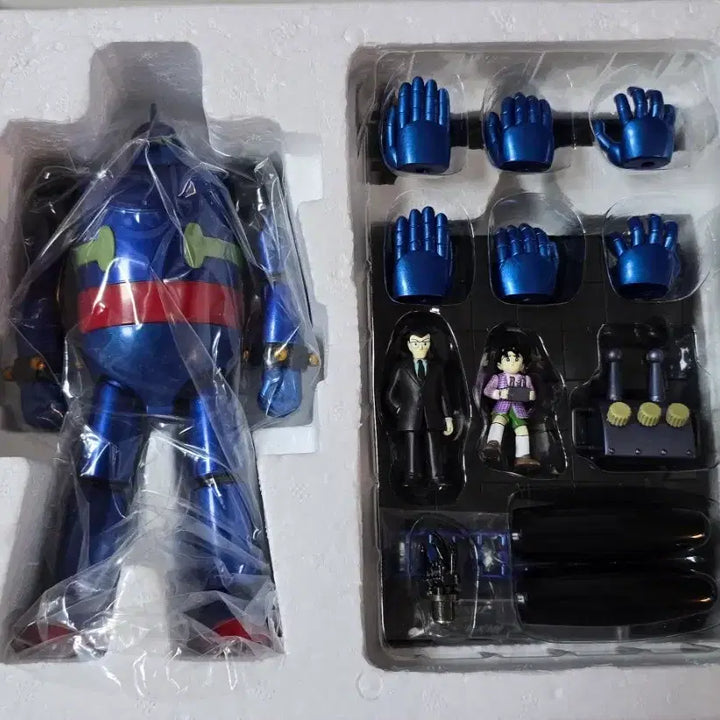 [BUNJANG] Chogokin GX-24M Tetsujin 28 Blue Metallic Version / 초합금혼 GX-24M 철인28로 블루 메탈릭 버전 판매합니다.