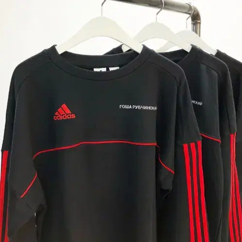 [BUNJANG] Gosha Rubchinskiy x Adidas Crewneck Sweatshirt / [S] 고샤 루브친스키 아디다스 크루넥 맨투맨 코르티스 건호착