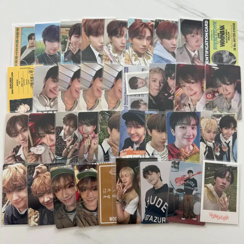 [BUNJANG] BOYNEXTDOOR Yoonhak Bundle Set Photocard / 보넥도 운학 포카 일괄 양도