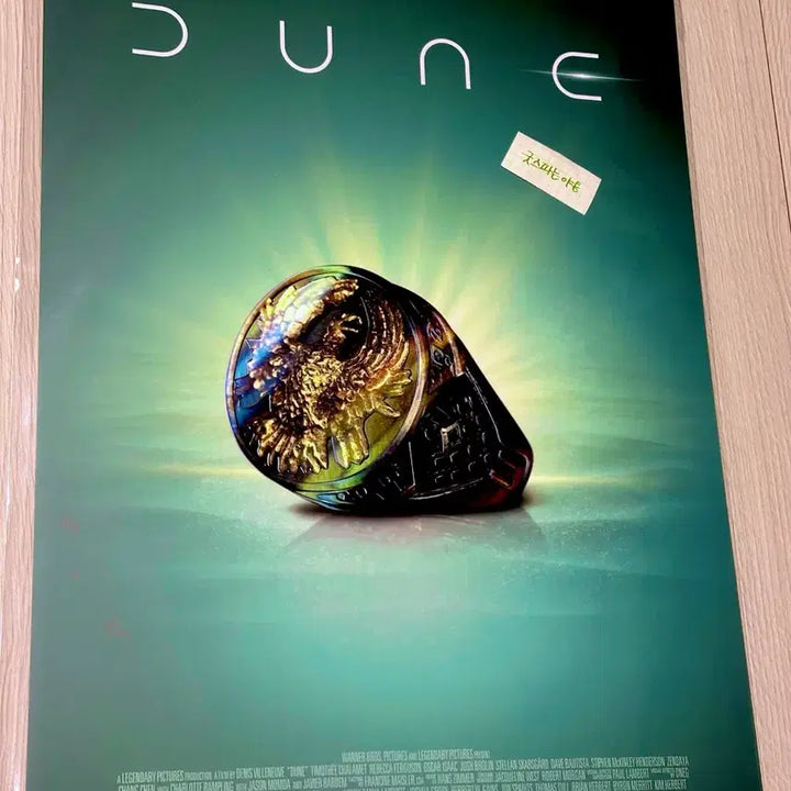 [BUNJANG] Dune 1 IMAX Ring Poster (A3) - Official Limited Edition / [초희귀한정판]영화 듄1 아이맥스 반지 포스터(A3),듄 IMAX 포스터