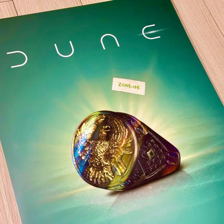 [BUNJANG] Dune 1 IMAX Ring Poster (A3) - Official Limited Edition / [초희귀한정판]영화 듄1 아이맥스 반지 포스터(A3),듄 IMAX 포스터