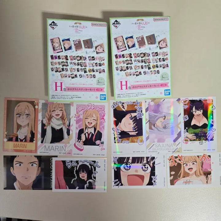 [BUNJANG] The Bisque Doll That Fell in Love Kuji H Prize Sticker Set (2 Sets) / 그 비스크 돌은 사랑을 한다 쿠지 스티커 H상 2세트 팔아요