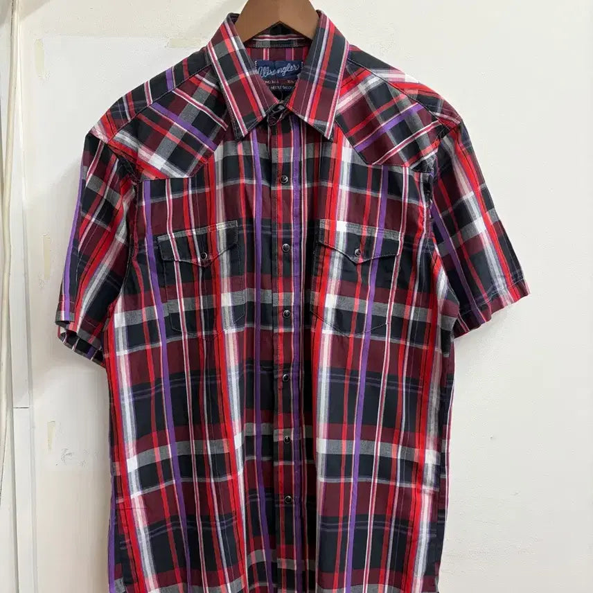 [BUNJANG] Wrangler Short Sleeve Shirt / N26. 랭글러 반팔 셔츠