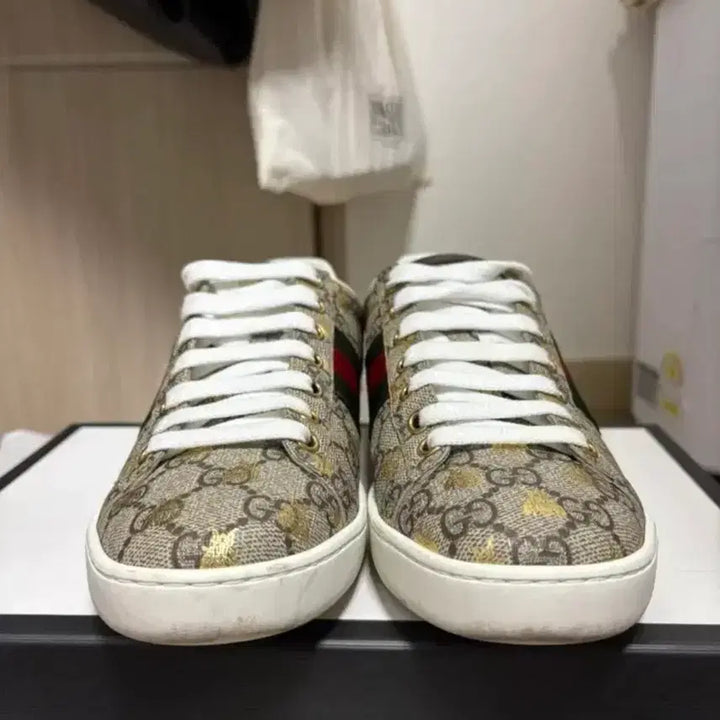 [BUNJANG] Gucci GG Bee Sneakers / 구찌 GG 꿀벌 스니커즈