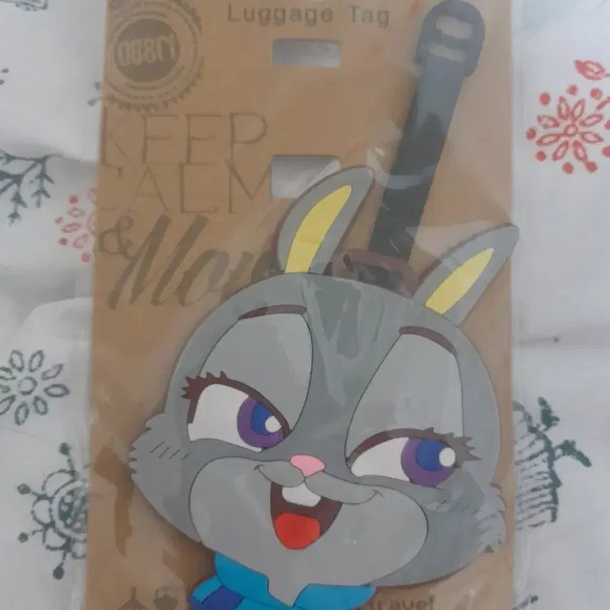[BUNJANG] Zootopia Judy Name Tag Luggage Tag (Discontinued Item) / 미개봉/희귀] 주토피아 주디 네임택 러기지택 (단종템)
