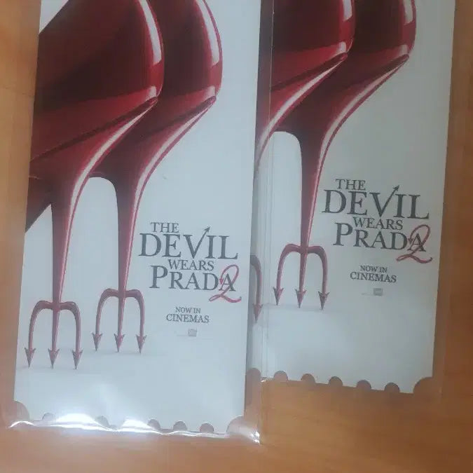 [BUNJANG] The Devil Wears Prada 2 Original Ticket Set / (2장 묶어 팜) 악마는프라다를입는다2 오리지널티켓