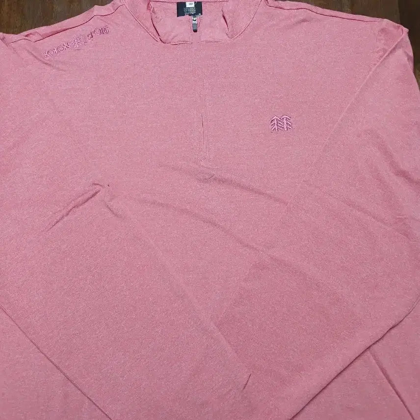 [BUNJANG] KOLON SPORT Pink Long Sleeve Performance T-Shirt / 코오롱스포츠 핑크 긴팔 기능성 티셔츠