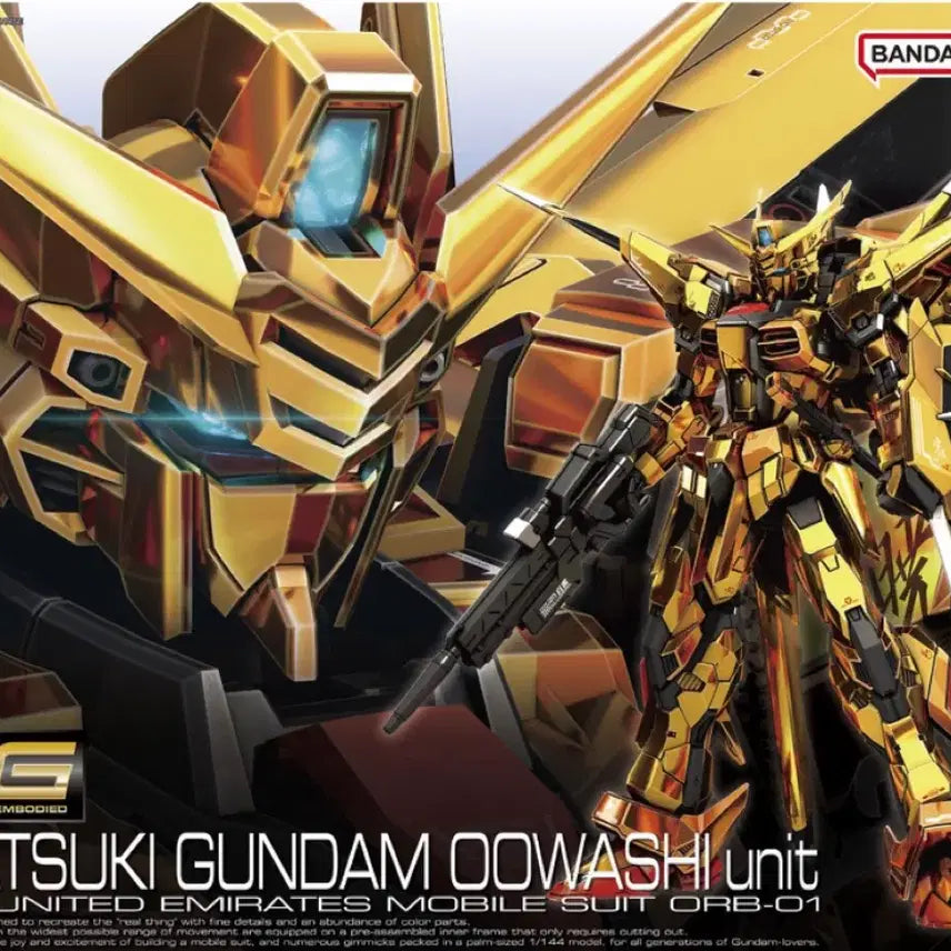 [BUNJANG] Bandai RG Akatsuki Gundam Oowashi Unit / 반다이 RG 아카츠키 건담 오오와시 장비