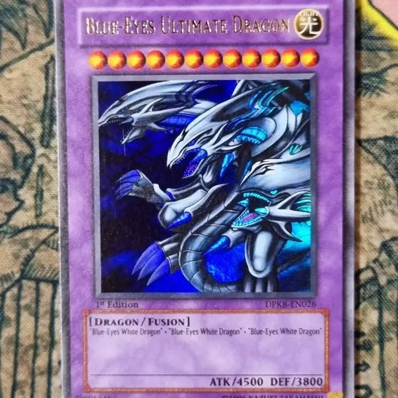 [BUNJANG] Yu-Gi-Oh! Blue-Eyes Ultimate Dragon 1st Edition English DPKB-EN026 / 궁극의 푸른눈의 백룡 1st 유희왕 영문판 DPKB-EN026 유희왕