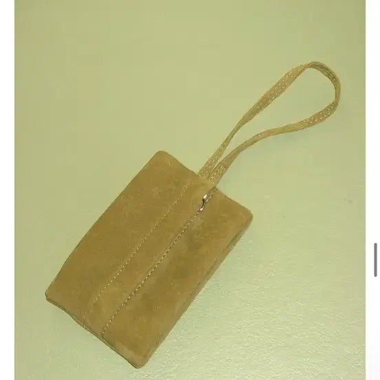 [BUNJANG] POTE Suede Hobo Bag Olive / pote 스웨이드 호보백 올리브