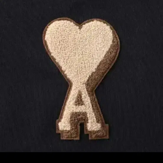 [BUNJANG] AMI Heart Logo Patch Oversized T-Shirt Black XL / 아미 하트 로고 패치 블랙 XL 오버핏 새상품 무료배송