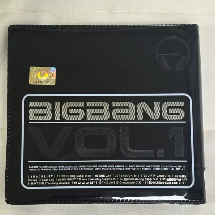 [BUNJANG] BIGBANG 1st Full Album Vol. 1 (Includes 2 Mounts) / 빅뱅 정규 1집 (마운트 2종 포함 + 풀구성)