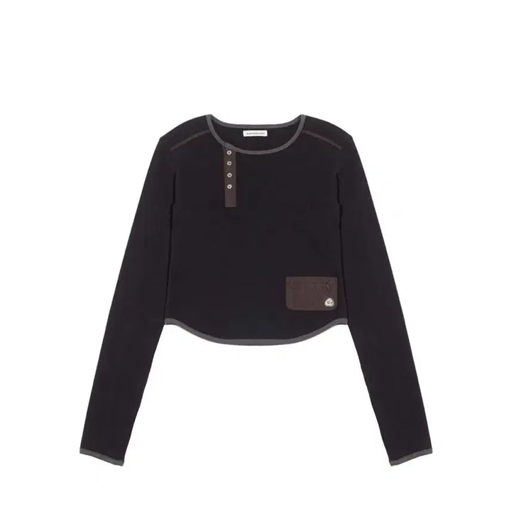 [BUNJANG] SMART URBAN USEFUL UNBALANCED LONGSLEEVES (Navy) / 해린착용 스마트어반유즈풀 UNBALANCED LONGSLEEVES