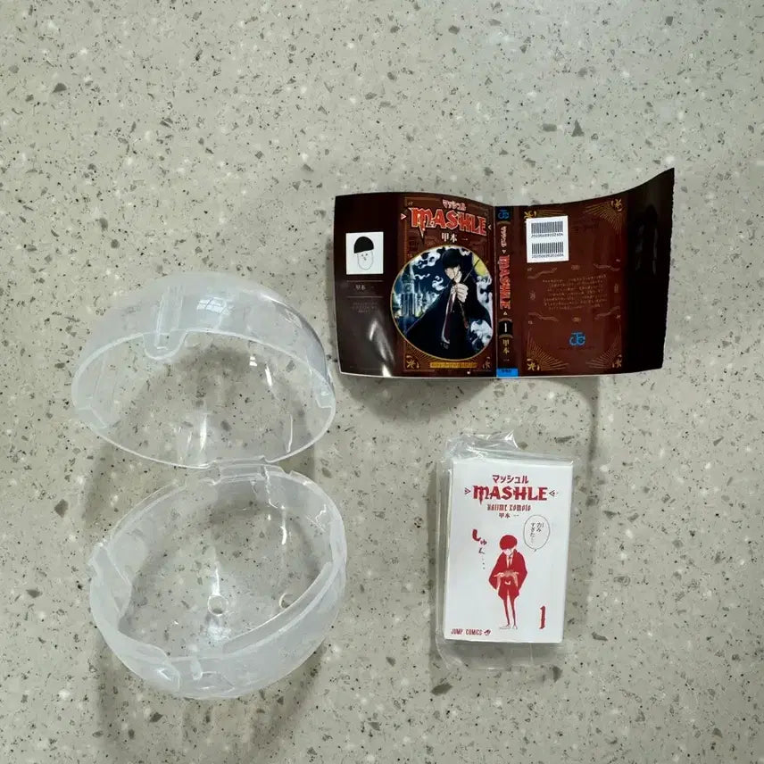 [BUNJANG] Bandai Gashapon Mashle Manga / 반다이 콩가샤 만화책 가챠 마슐