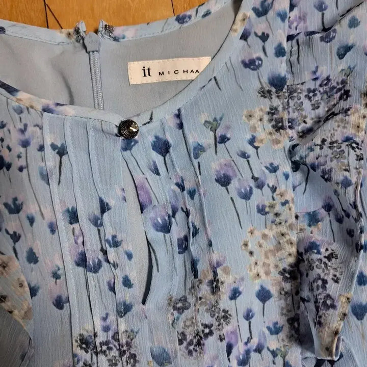 [BUNJANG] It Michaa Floral Chiffon Dress - Size 55 / 잇미샤. 원피스55