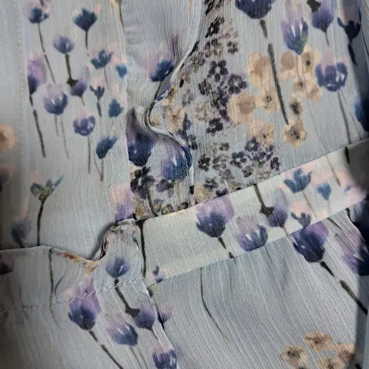 [BUNJANG] It Michaa Floral Chiffon Dress - Size 55 / 잇미샤. 원피스55