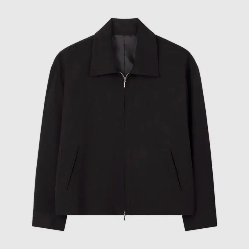 [BUNJANG] Drawfit Re-edition Serge Wool Blouson Black L / 드로우핏 리에디션 써지 울 블루종 블랙 L