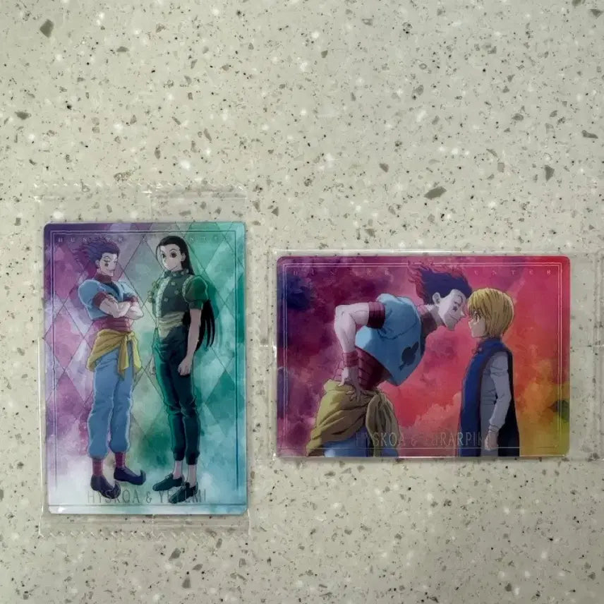 [BUNJANG] Hunter x Hunter Hisoka Illumi Chrollo Kracapika Wafer Card Bundle Set / (일괄) 헌터X헌터 이타자자가 웨하스 카드 히소카 이르미 크라피카