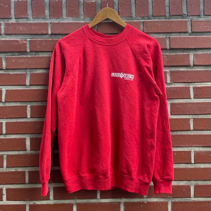 [BUNJANG] 80s Heinz USA Fabric Rodeo Graphic Sweatshirt (L) / [80s] 헤인즈 USA원단 로데오 그래픽 스웨트셔츠 (L)