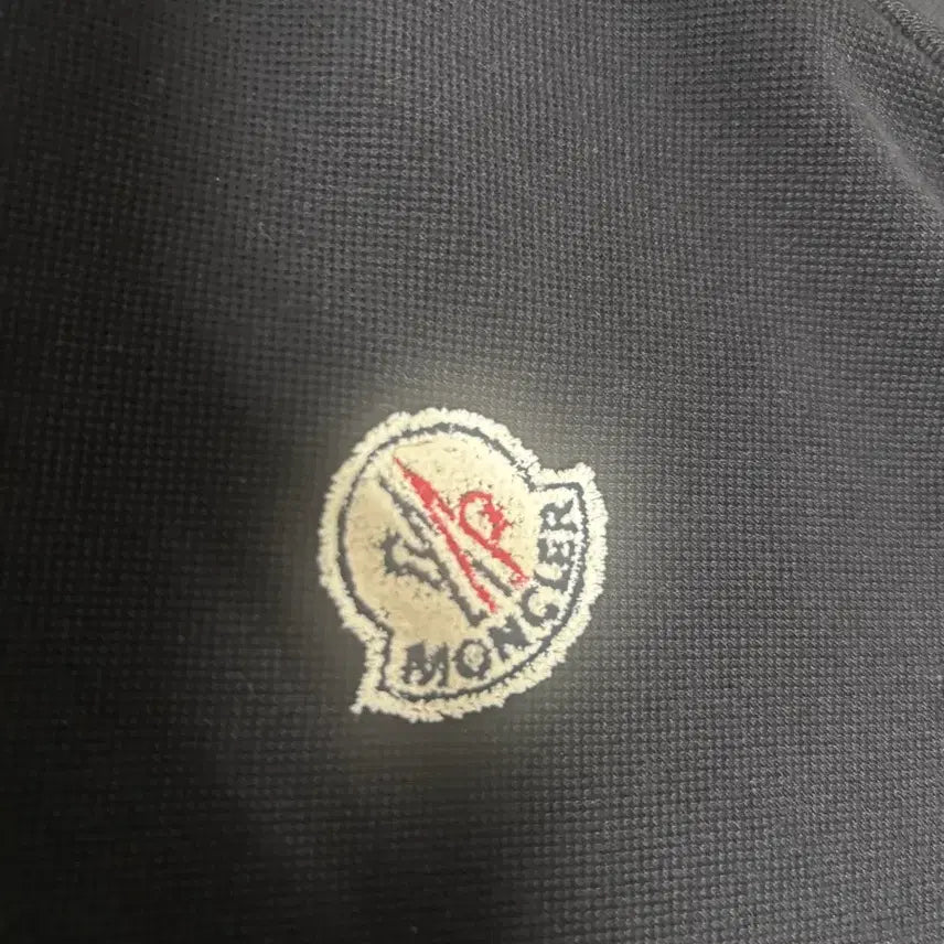 [BUNJANG] Moncler Black Short-Sleeve Polo Shirt XL / 몽클레어 반팔 PK 카라티 블랙 XL