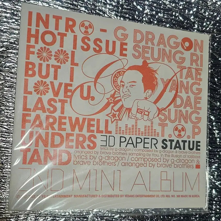 [BUNJANG] G-Dragon 3D Paper Toy / 지드래곤 3D 페이퍼 토이 최저가 팝니다!
