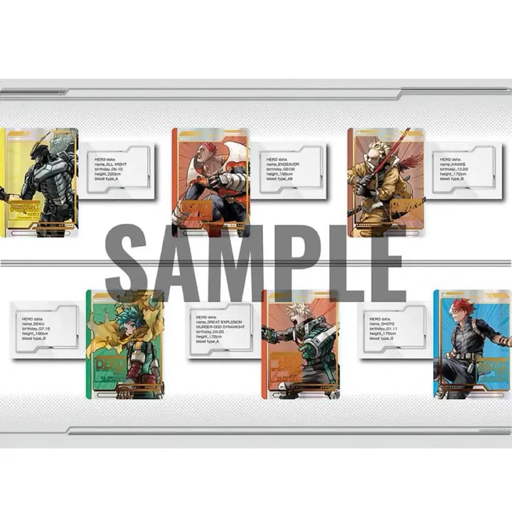 [BUNJANG] My Hero Academia Original Drawing Exhibition Collection Card / [히로아카 나히아 원화전 특전] 히로아카 나히아 원화전 컬렉션 카드