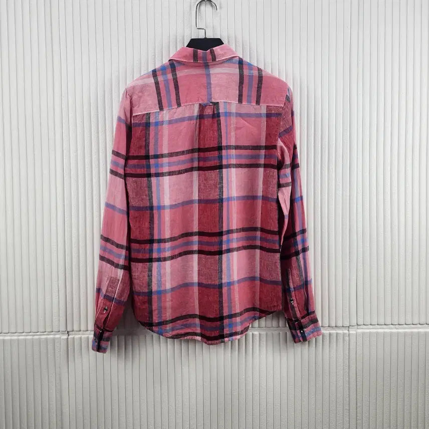 [BUNJANG] Tommy Hilfiger Linen Checkered Shirt Women&