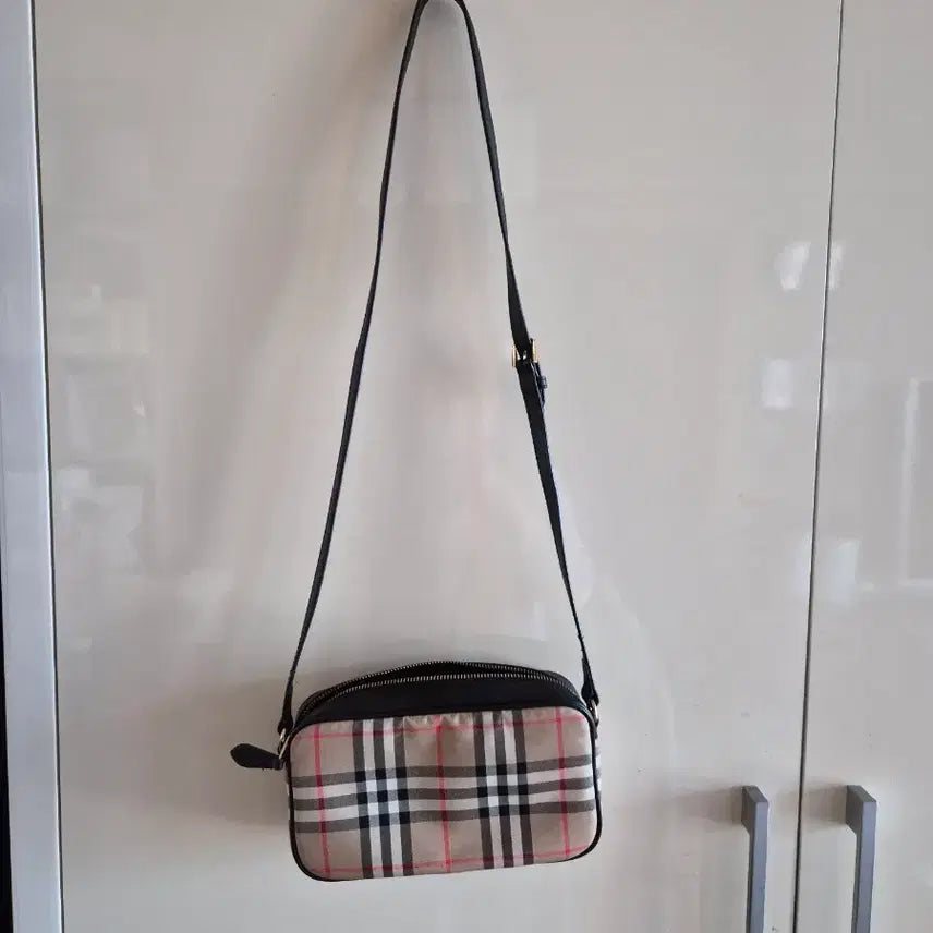 [BUNJANG] Checkered Crossbody Bag / 크로스가방