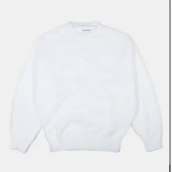 [BUNJANG] Headment Downey Knit White / 헤더먼트 다우니 니트 화이트