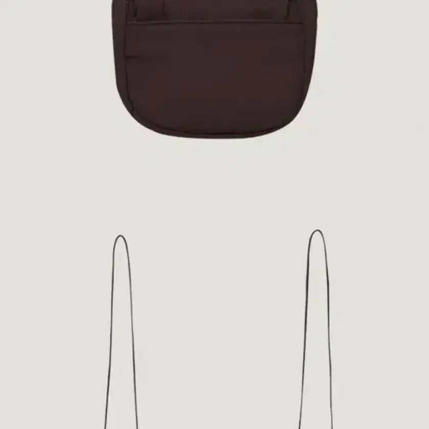 [BUNJANG] Monde Monde Mini Padded Tote Bag Brown Crossbody Bag / 몽드몽드 패딩백 미니 브라운 토트백 크로스백