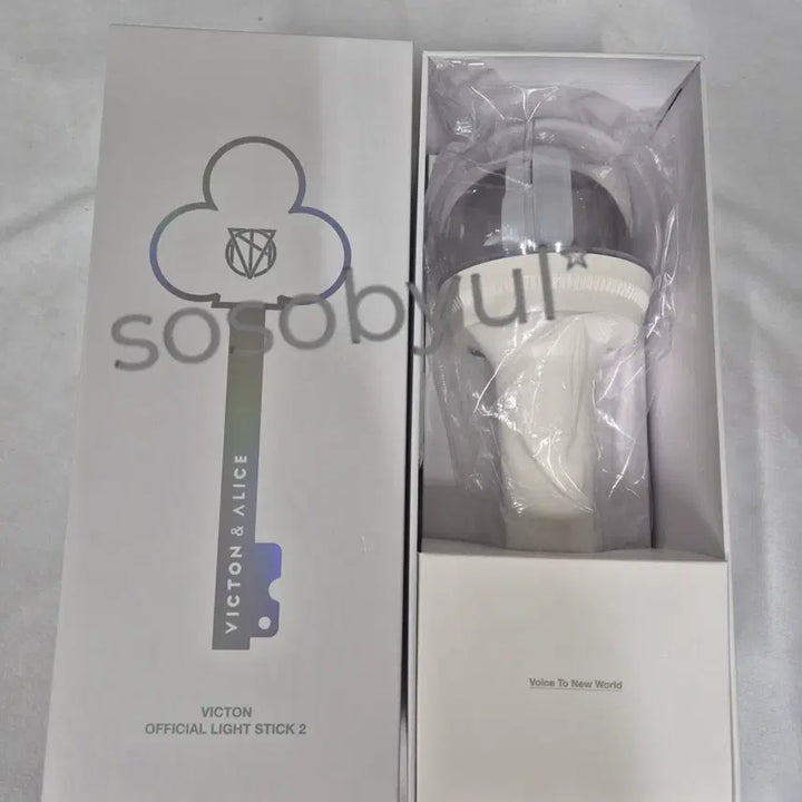 [BUNJANG] VICTON Official Lightstick Ver.2 with Photocard / VICTON 빅톤 응원봉 VER.2 / 포카있음