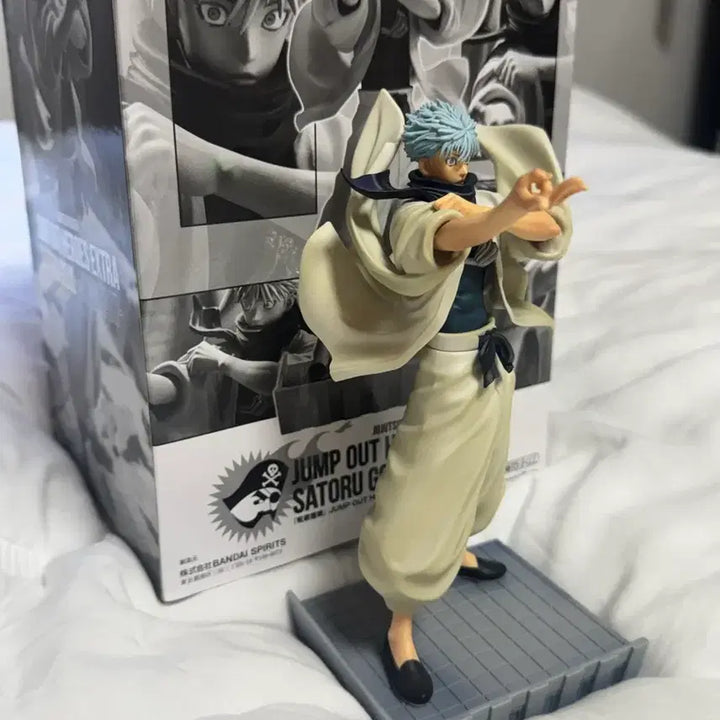 [BUNJANG] Jump Giga Gojo Satoru Figure / (반택포함 가격)주술회전 점프기가 한정 당주 고죠 피규어